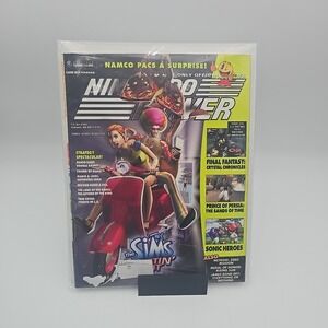 Nintendo Power Magazine 2004 Vol 176 The Sims Cover with Poster February
